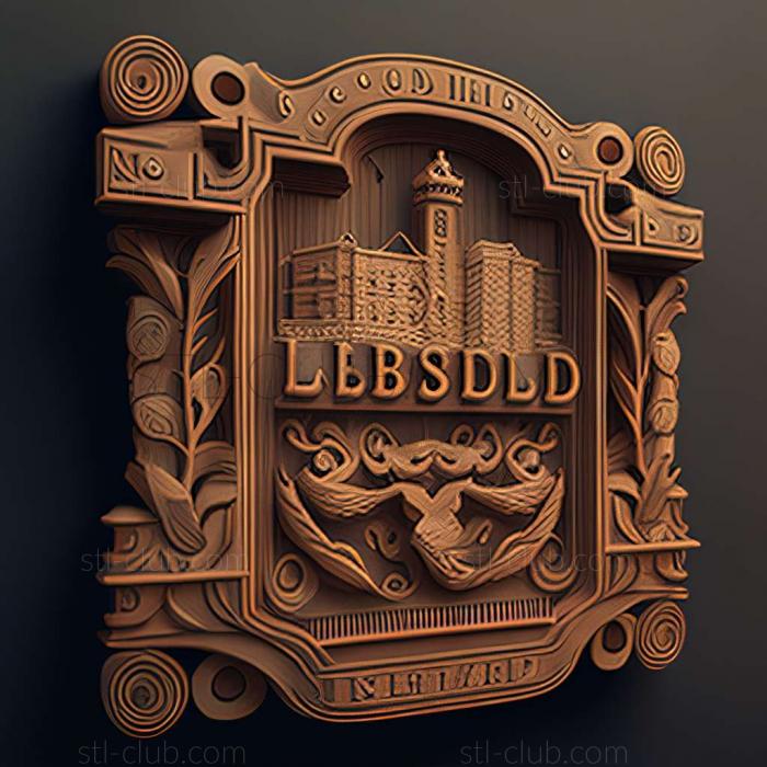 3D model Lubbock in the United States (STL)